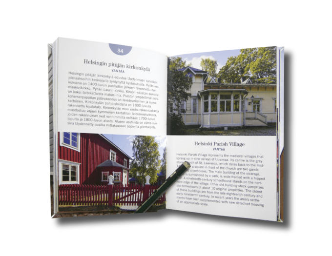 Puinen Uusimaa arkkitehtuuriopas Wooden Uusimaa guide to architecture