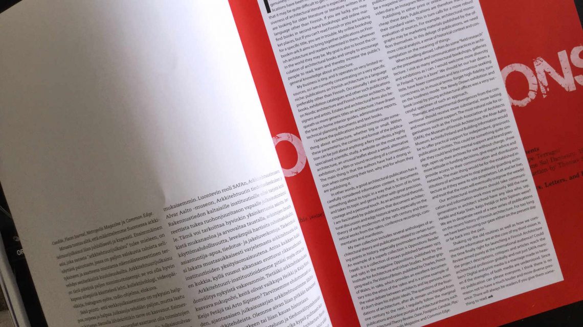 Arkkitehti - The Finnish Architectural Review 1/2018