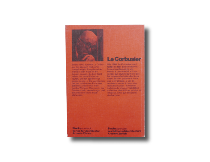 LeCorbusier-Boesiger-taka-min Le Corbusier Studio paperback German and French edition