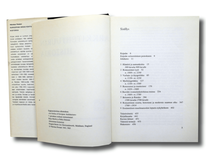 Pevsner-euroopan-sislu-min Nikolaus Pevsner Euroopan arkkitehtuurin historia