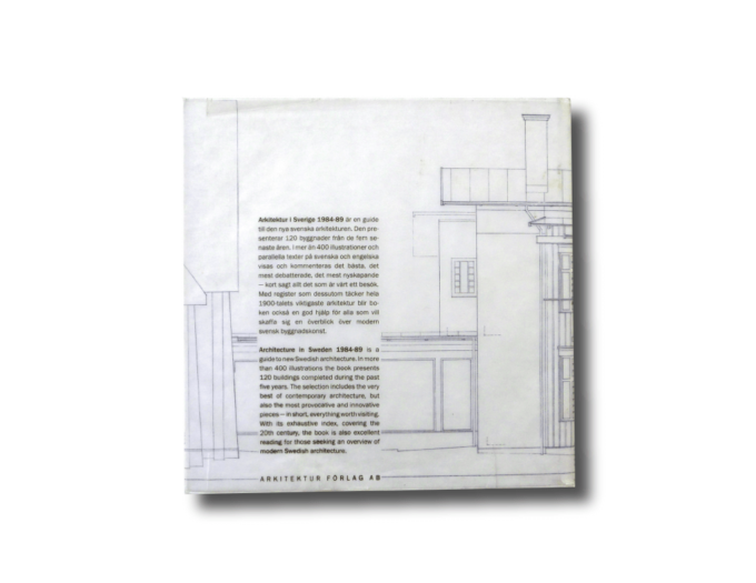 Arkitektur i Sverige – Architecture in Sweden 1984–89