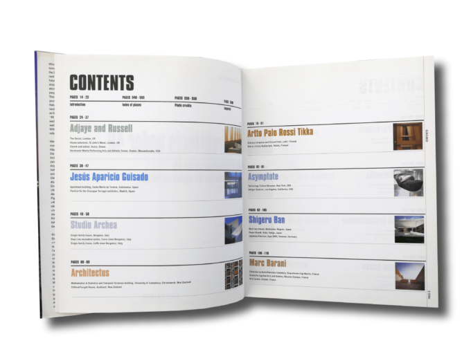 40 Architects under 40 (Taschen, 2000)