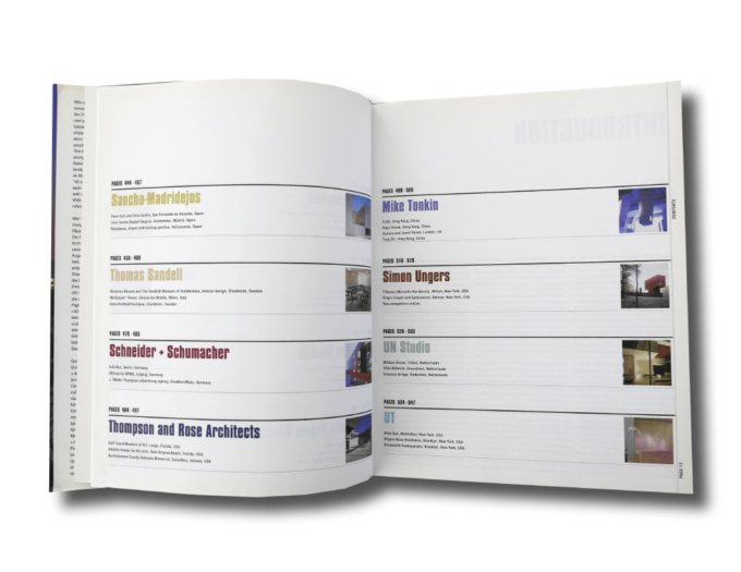 40 Architects under 40 (Taschen, 2000)
