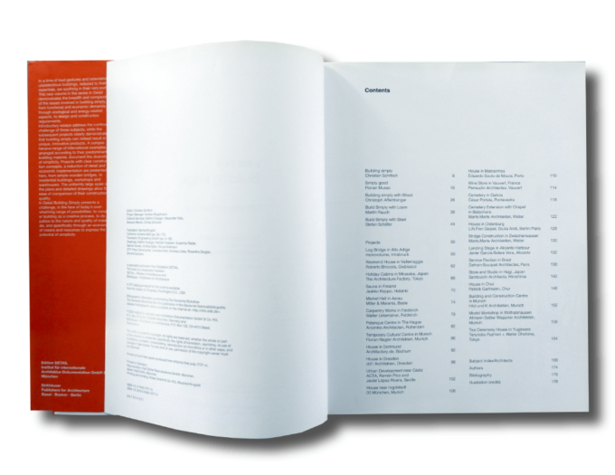 BuildingSimply-sislu In Detail: Building Simply (ed. Christian Schittich, Birkhäuser Edition Detail 2005)