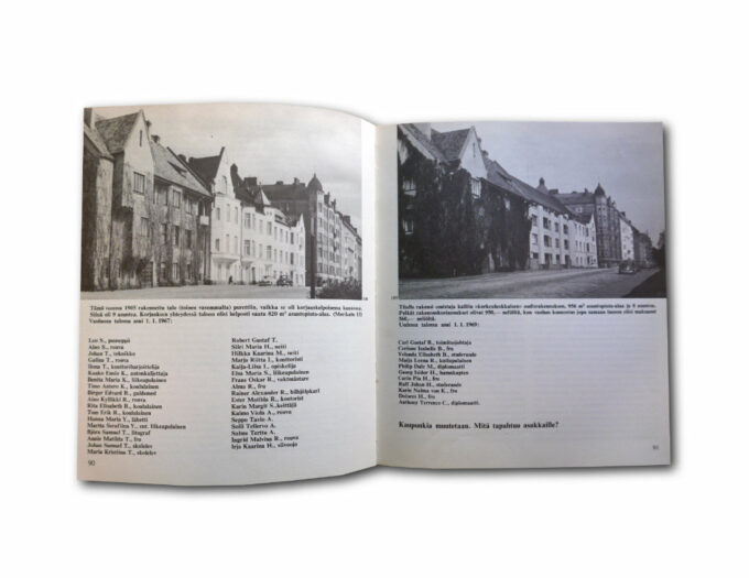 KenenHelsinki-auk3 Vilhelm Helander, Mikael Sundman: Kenen Helsinki – raportti kantakaupungista, WSOY 1970