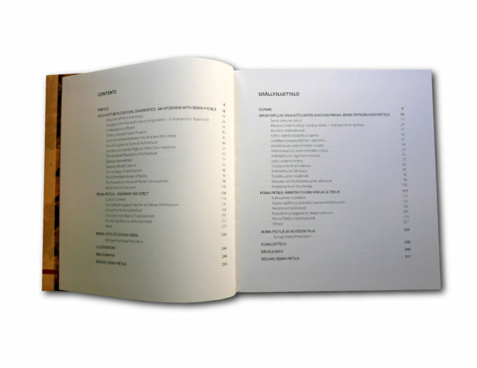 Kaisa Broner: Visions of Architecture – Reima Pietilä and the Meanings of Form / Arkkitehtuurin vision – Reima Pietilä ja muodon merkitykset, OKU Publishing 2019