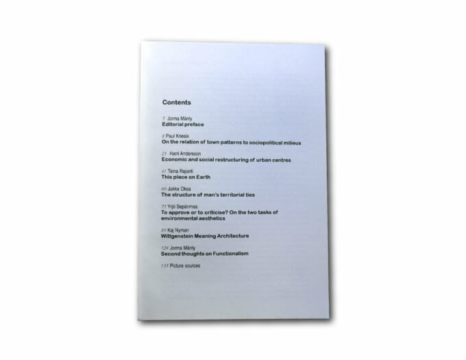 Datutop 30 Remix, Tampere University of Technology, School of Architecture 2008