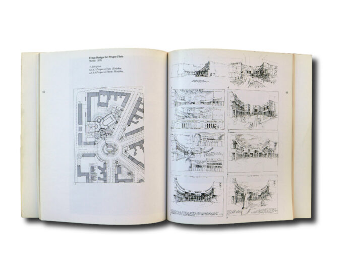 RobKrier-UrbanProjects-auk1 IAUS 5: Rob Krier Urban Projects 1968–1982, Rizzoli 1982