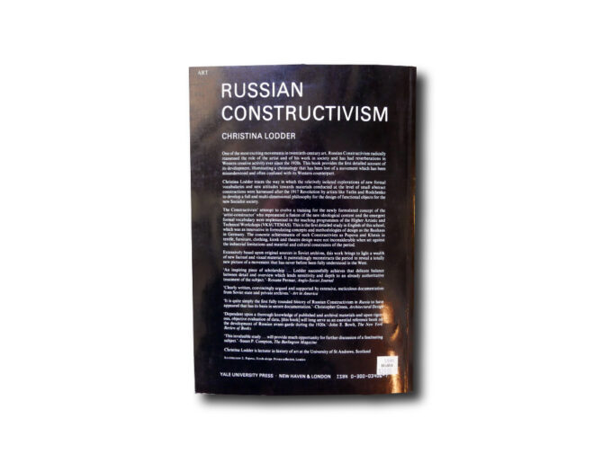 Russian-constr-taka Christina Lodder, Russian Constructivism, Yale University Press 1983