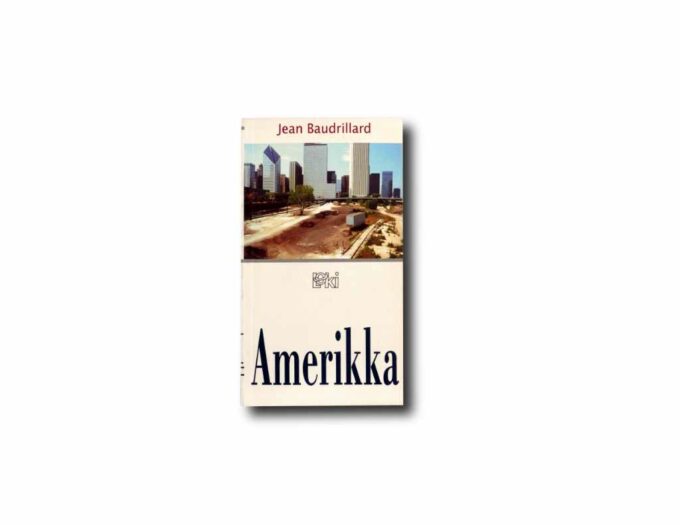 Baudrillard-Amerikka Image of the book Amerikka