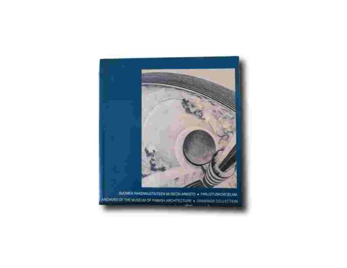 MFA-Piirustuskokoelma-Drawings-kansi Image of the book Suomen rakennustaiteen museon arkisto