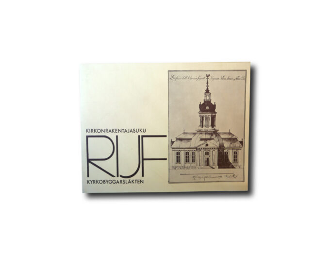 Kirkonrakentajasuku-Ruf-kansi Image of the book Kirkonrakentajasuku-Kyrkobyggarsläkten Rijf