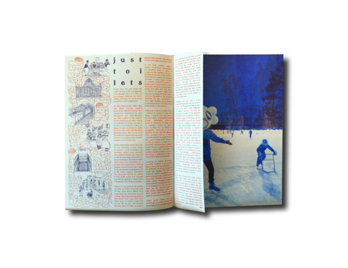 BUM-Edition-2-Just-auk Image of a spread in BUM editions issue 2