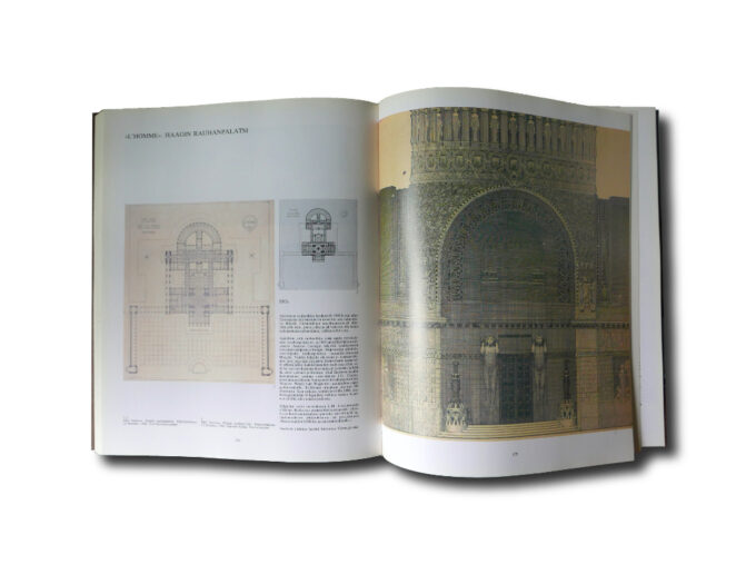 Eliel-Saarinen-Suomen-aika-auk Image of a sample spread in the book: Eliel Saarinen – Suomen aika