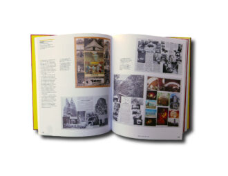 Sample spread of of the book Buildings in Print