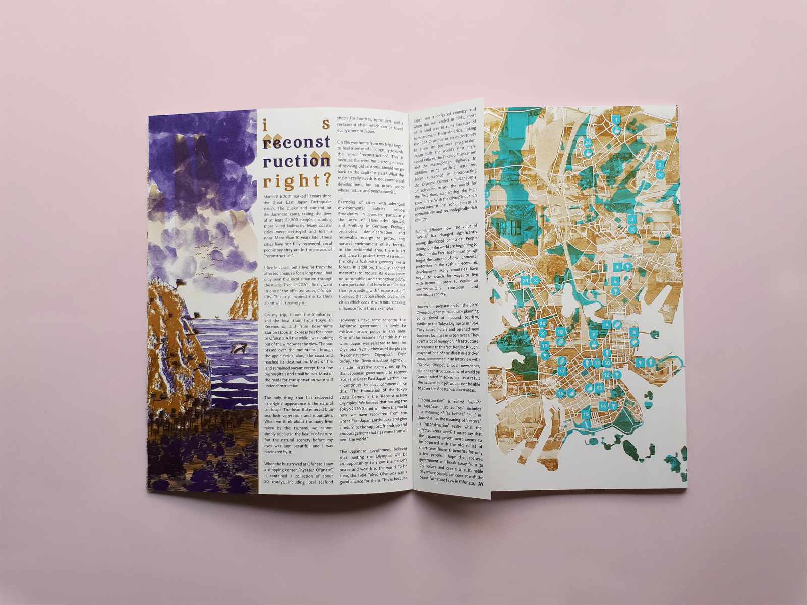 Sample spread of BUM 3
