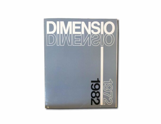 Dimensio-1972-1982-kansi Image of the book Dimensio 1972–1982