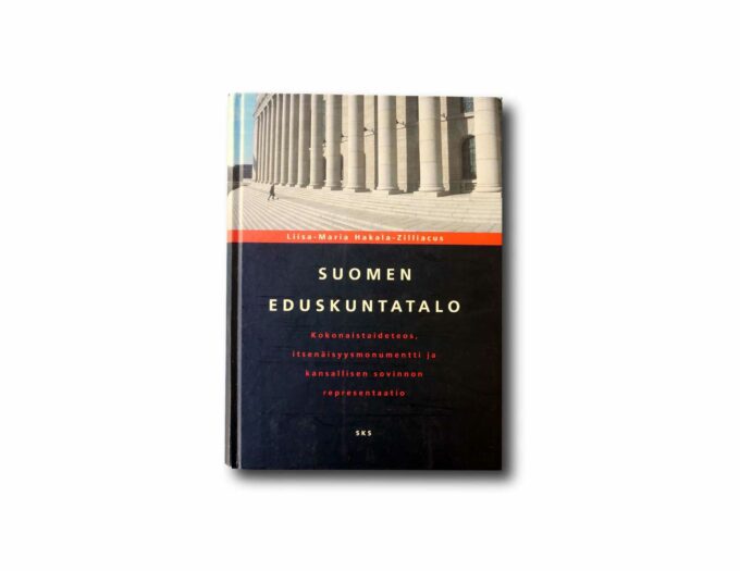 Photo showing the book Suomen eduskuntatalo