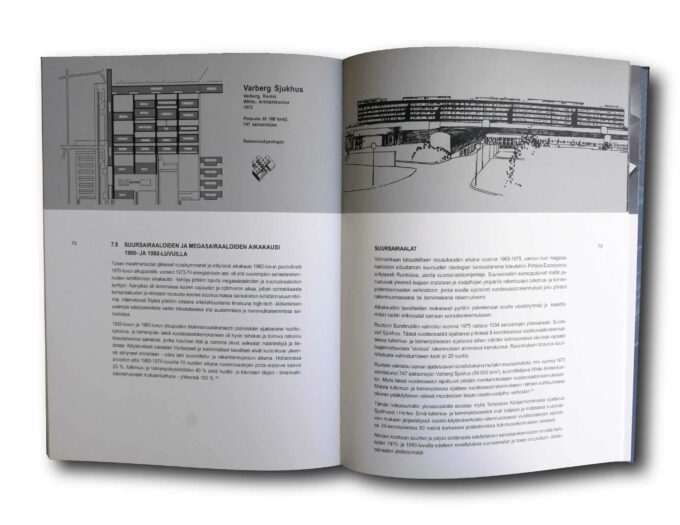 Paatela-Sairaalarakennuksen-kehitys-auk Image of the book Sairaalarakennuksen kehitys – Development of the Hospital Building