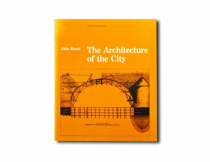 Aldo-Rossi-The Architecture-of-the-City-kansi Image showing the book The Architecture of the City