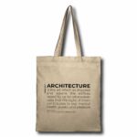 bookm-ark.info customised tote bag with a quote from John Ruskin