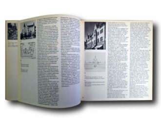 Photo showing a sample spread of the book Lars Sonck