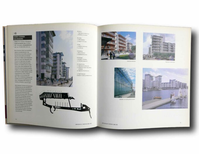 Arkitektur-i-Sverige-Architecture-in-Sweden-1995-1999-auk Photo showing a sample spread of the book Arkitektur i Sverige – Architecture in Sweden 1995–1999