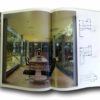 Photo showing a sample spread of the book Contemporary Houses