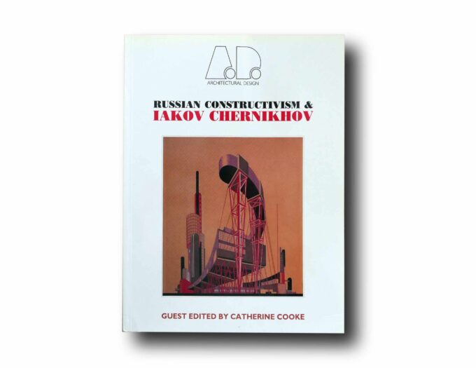 Photo showing the book A.D. Architectural Design 59 7/8 1989 Russian Constructivism & Iakov Chernikhov