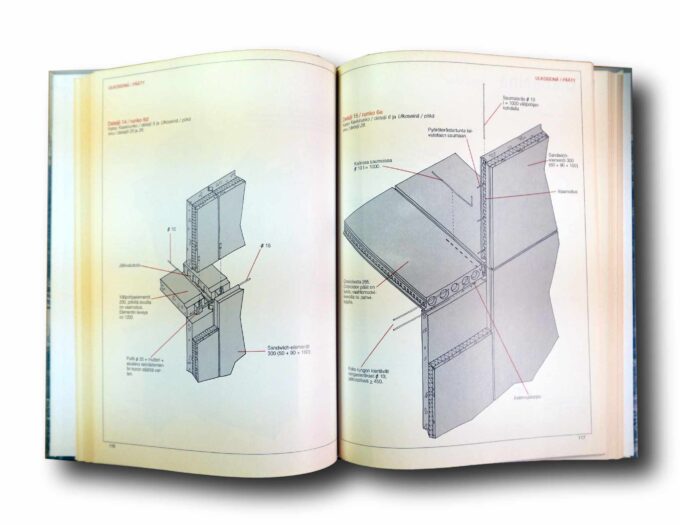 Photo showing a sample spread of the book Kerrostalot 1960–1975