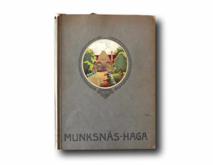 Munksnas-Haga-kansi Photo showing the book Munksnäs-Haga och Stor-Helsingfors: Stadsplansstudier och förslag