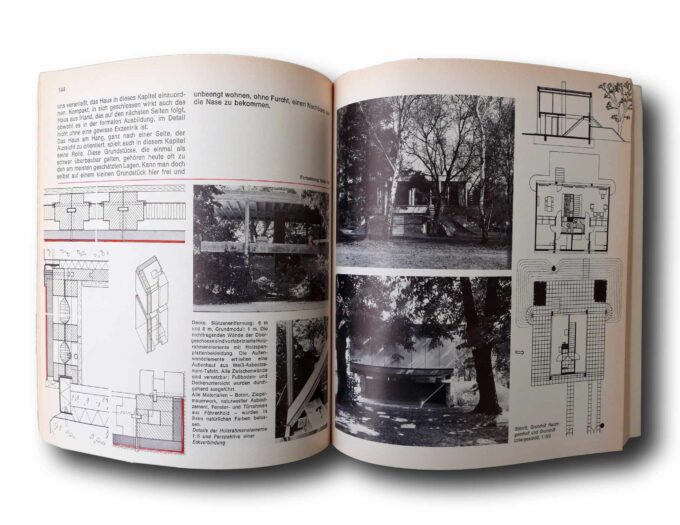 Photo showing a sample spread of the book AC Domus: Einfamilienhäuser mit Asbestzement