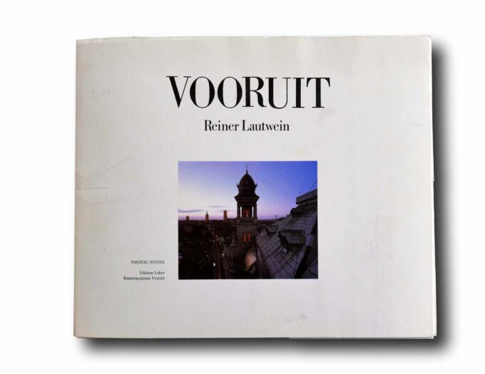 Vooruit-kansi Photo showing the book Reiner Lautwein: Vooruit