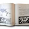Photo showing a sample spread of the book Matti Visanti: Kuvataiteiden monitaitaja