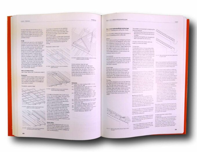Roof-Construction-Manual-Pitched-Roofs-auk Photo showing a sample spread of the book Roof Construction Manual