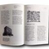 Photo showing a sample spread of the book Histories of Ecological Design
