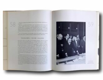 Photo showing a sample spread of the book Alvar Aalto ja Helsinki