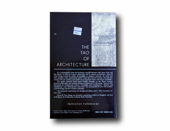 The-Tao-of-Architecture-taka Photo showing a sample spread of the book The Tao of Architecture