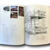 Photo showing a sample spread of the book Eero Saarinen: Shaping the Future