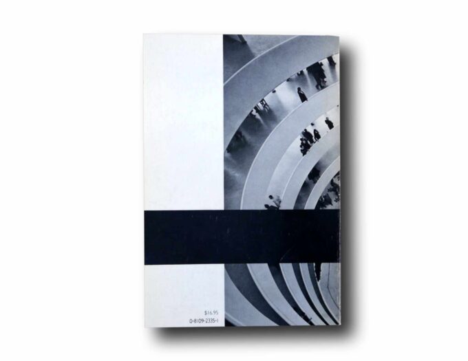 Photo showing a sample spread of the book Encyclopedia of 20th-Century Architecture