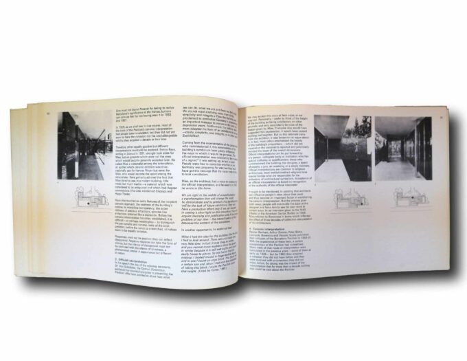 Mies-van-der-Rohe-Barcelona-1929-auk Photo showing a sample spread of the book Mies van der Rohe Barcelona 1929