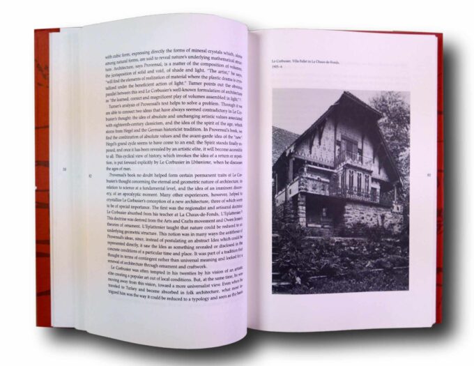 Photo showing a sample spread of the book Modernity and the Classical Tradition
