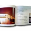 Photo showing a sample spread of the book Ten Houses