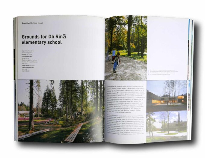 Photo showing a sample spread of the book Fieldwork