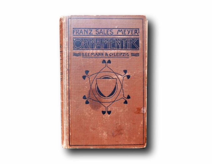 Franz-Sales-Meyer-Ornamentik-kansi Photo showing the book Handbuch der Ornamentik