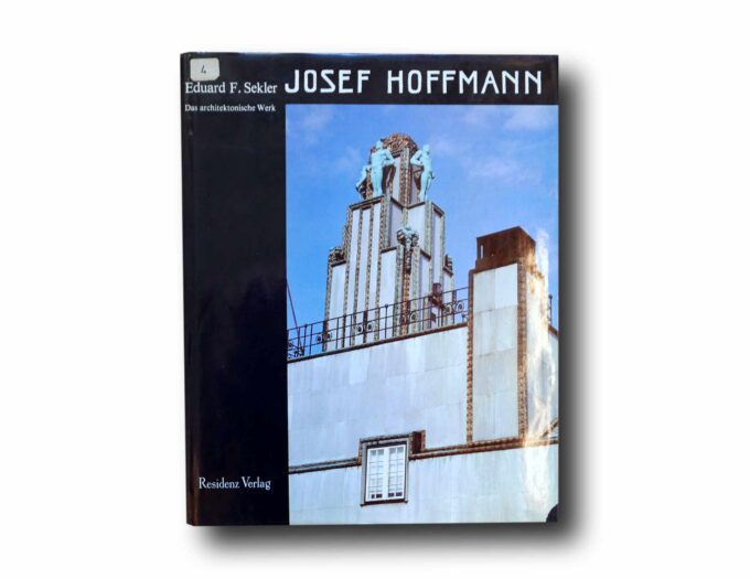 Josef-Hoffmann-kansi Photo showing the book Josef Hoffmann: Das architektonische Werk