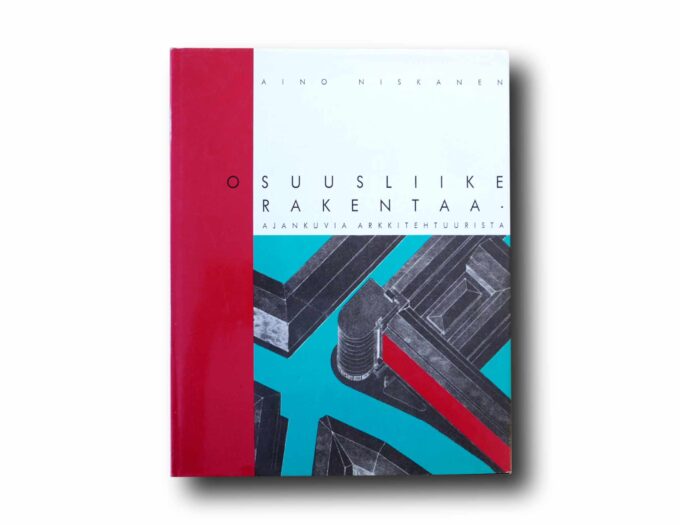 Osuusliike-rakentaa-kansi Photo showing the book Osuusliike rakentaa – Ajankuvia arkkitehtuurista