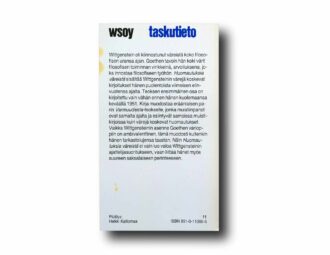 Photo showing a sample spread of the book Huomautuksia väreistä