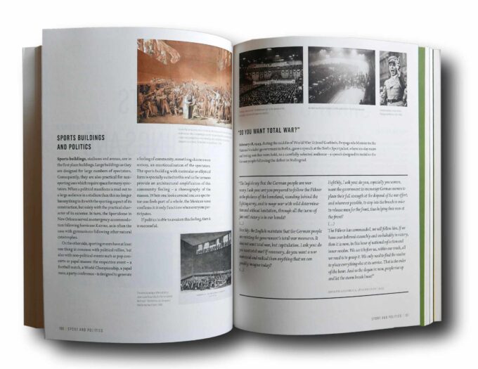 Choreography-of-the-Masses-auk Photo showing a sample spread of the book Choreography of the Masses