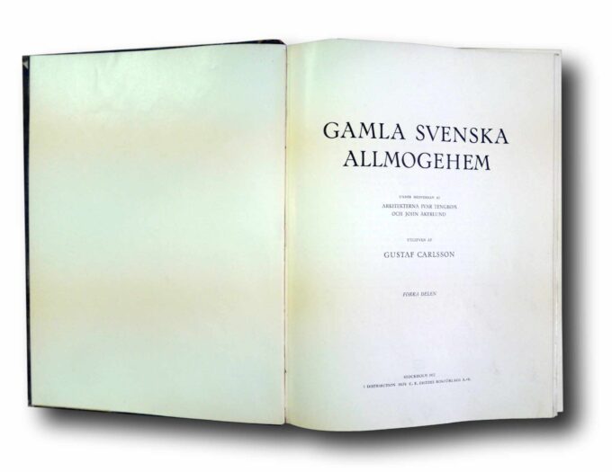 Gamla-svenska-allmogehem-sis Photo showing a sample spread of the book Gamla svenska allmogehem